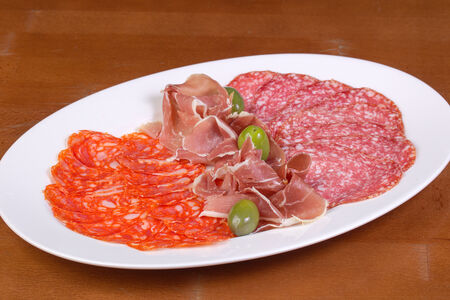 Ассорти из итальянских колбас