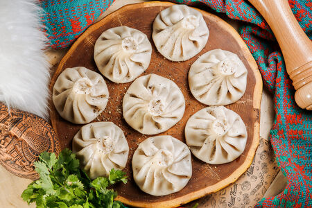 Хинкали Городские с зеленью