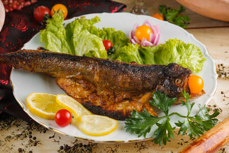 Шашлык из форели