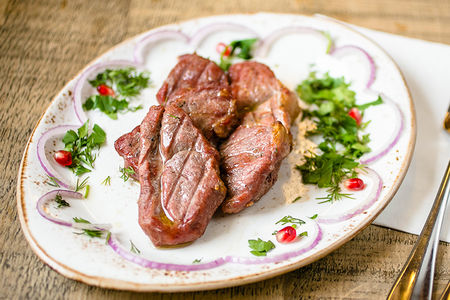 Шашлык из бараньей мякоти