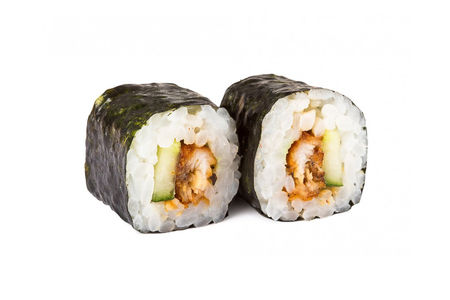 Ролл с угрем и огурцом