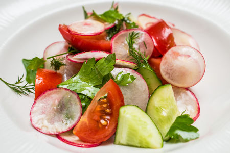 Салат из свежих овощей