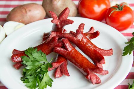 Колбаски Охотничьи