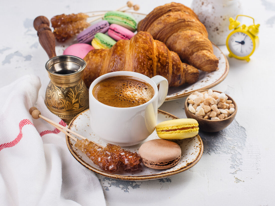 TLP flowers and coffee