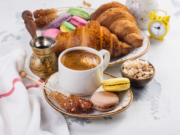 TLP flowers and coffee