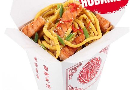 Лосось в устричном соусе