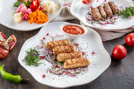 Люля-кебаб из телятины