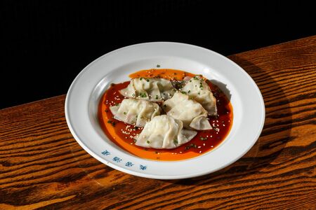 Гедза с креветками