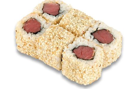 Спайси ролл C тунцом в кунжуте