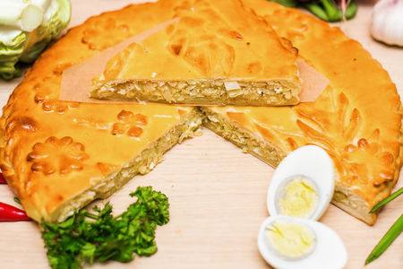 Пирог с капустой