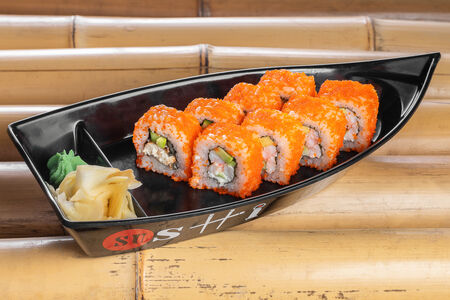 Ролл Калифорния с креветкой