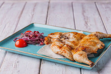 Цыпленок на мангале