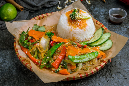 Ком рау вегетарианский