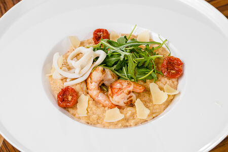 Ризотто с морепродуктами