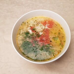 Суп куриный