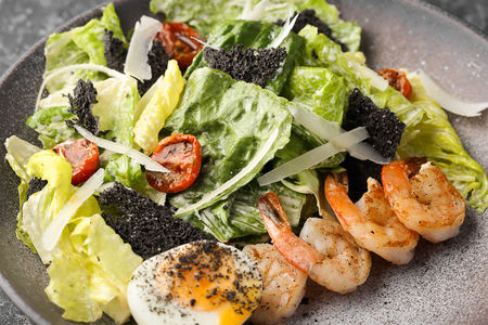 Салат Bq Цезарь с креветками