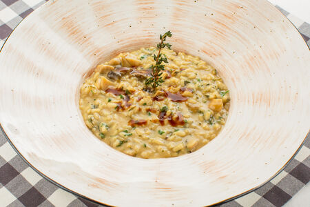 Ризотто с белыми грибами