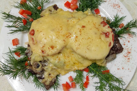 Мясо по-французски