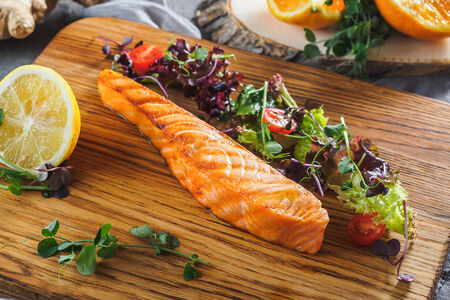 Стейк из семги