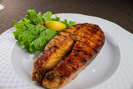 Стейк из семги