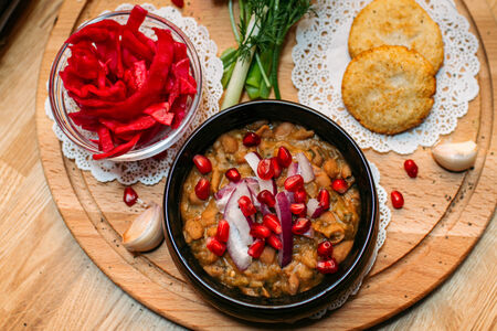 Лобио красное по-мцхетски