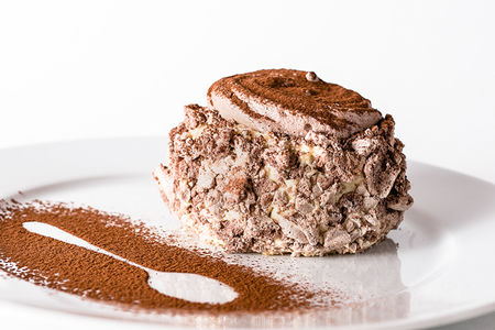 Десерт Мадам Безе шоколадный