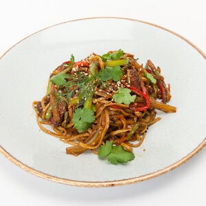 Удон уйгурский с куриным филе