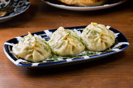 Манты говядина