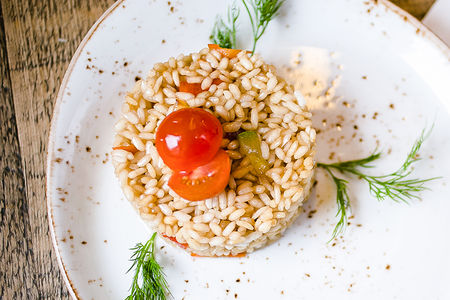 Рис с овощами