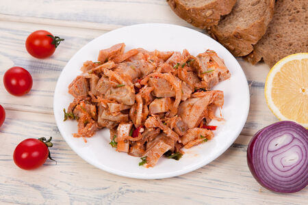 Салат Хе из требухи