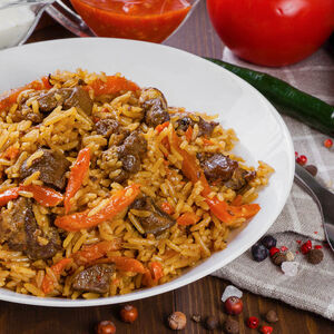 Плов с бараниной