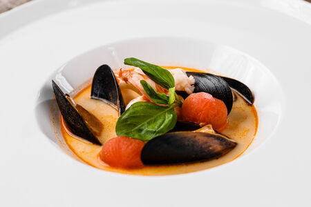 Суп Биск с морепродуктами