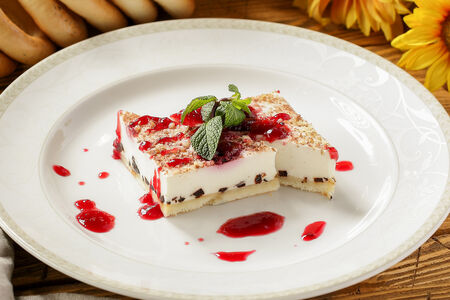 Десерт Суфле с ягодами