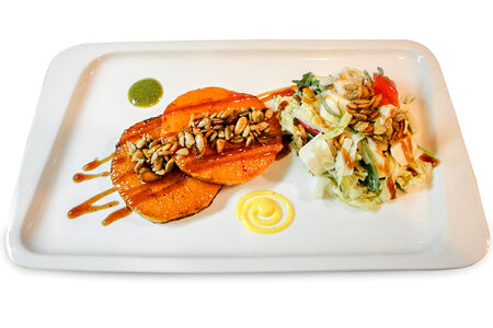 Стейк из тыквы