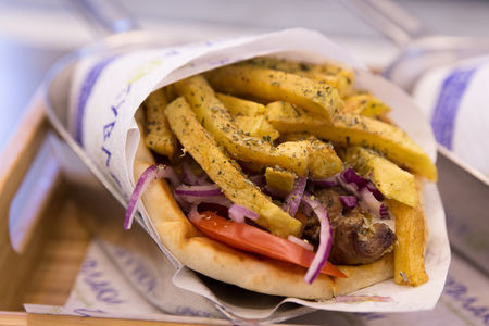 Пита Сувлаки со свининой