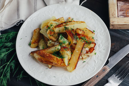 Картофель жареный