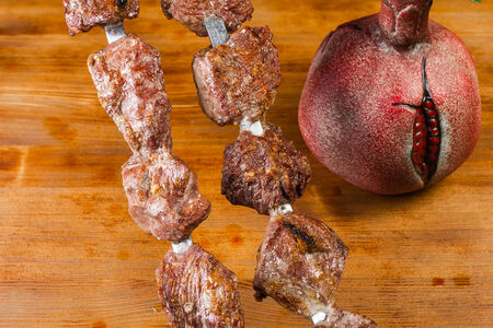 Шашлык из бараньей мякоти