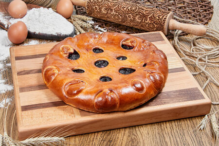 Пирог со смородиной