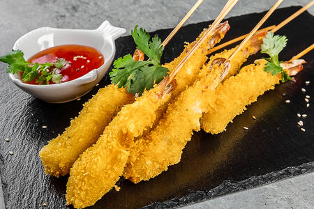 Креветки Васаби