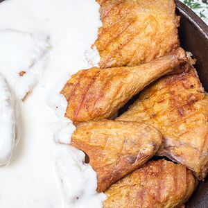 Цыпленок на кеци по-рачински