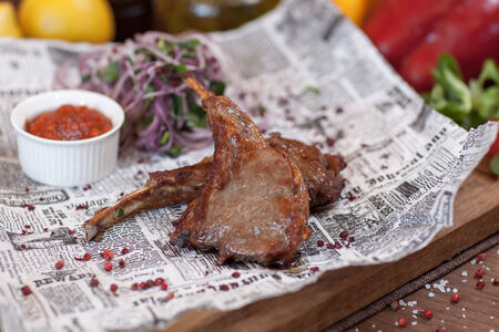 Корейка из молодого ягненка