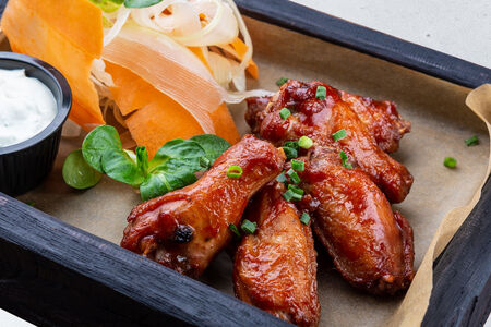 Куриные крылышки BBQ