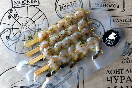 Креветки Ванамей на шпажке