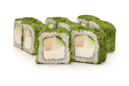 Ролл Филадельфия грин с курицей