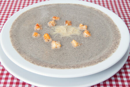 Крем-суп из шампиньонов