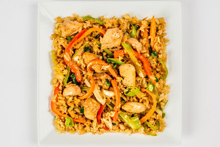 Тайваньский рис с цыпленком