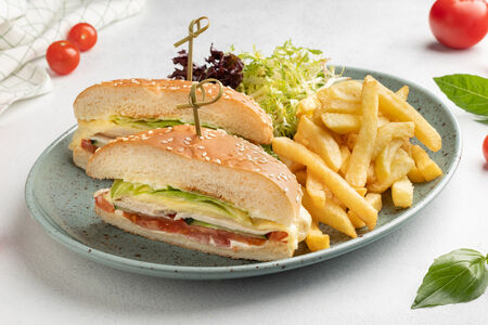 Сэндвич с куриной грудкой