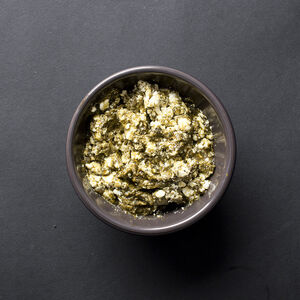 Шпинат с творогом