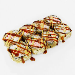 Ролл Шеф-Темпура с лососем