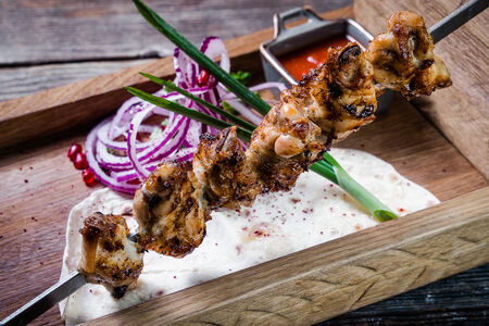 Шашлык из индейки